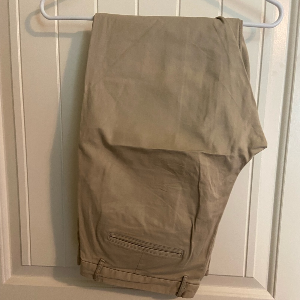 Khaki straight Legged Pants